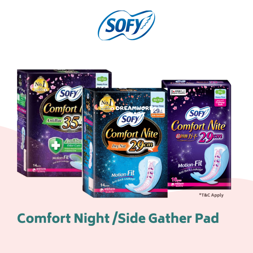 🩲Sofy Overnight Pants/Sanitary Pads Super Slim [SG Ready Stock