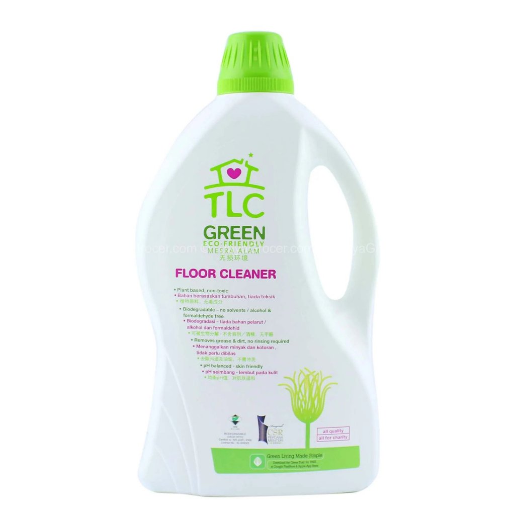 TLC Green Floor Cleaner 2L Shopee Singapore