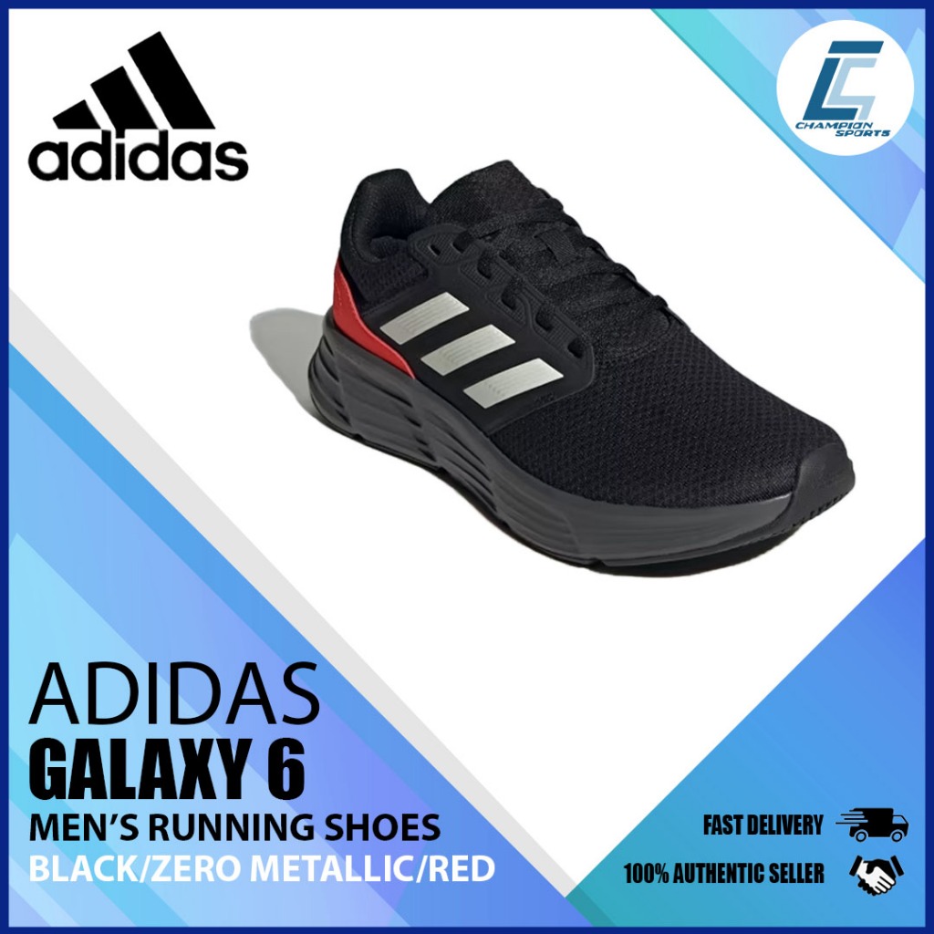 Adidas Men's Galaxy 6 Running Shoes (IE1978) (FF2/RO) Shopee Singapore