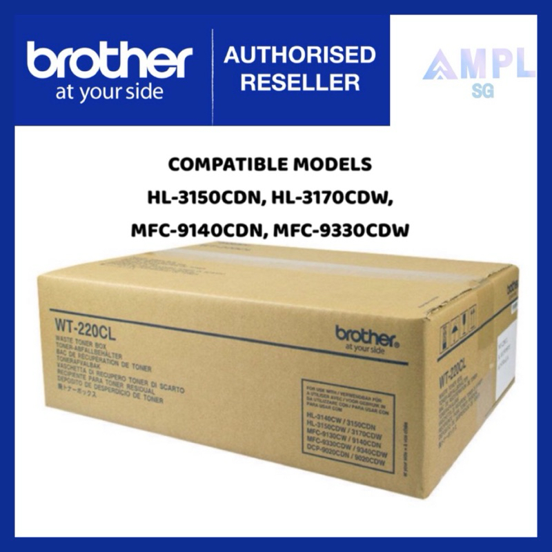 Genuine Brother WT-220CL Original Waste Toner Box WT-220CL WT220CL WT ...