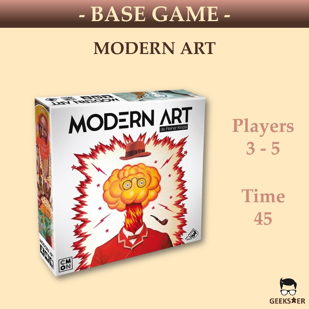 Modern Art Board Game 