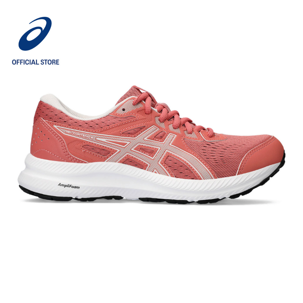 ASICS Women GEL CONTEND 8 Running Shoes in Light Garnet Pure Aqua