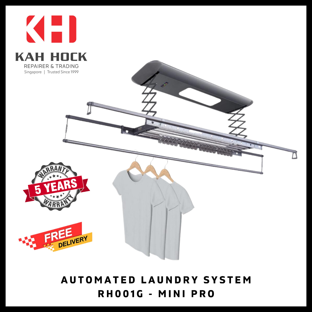SMART LAUNDRY RACK AUTOMATED LAUNDRY SYSTEM - 5 YEARS WARRANTY | Shopee ...