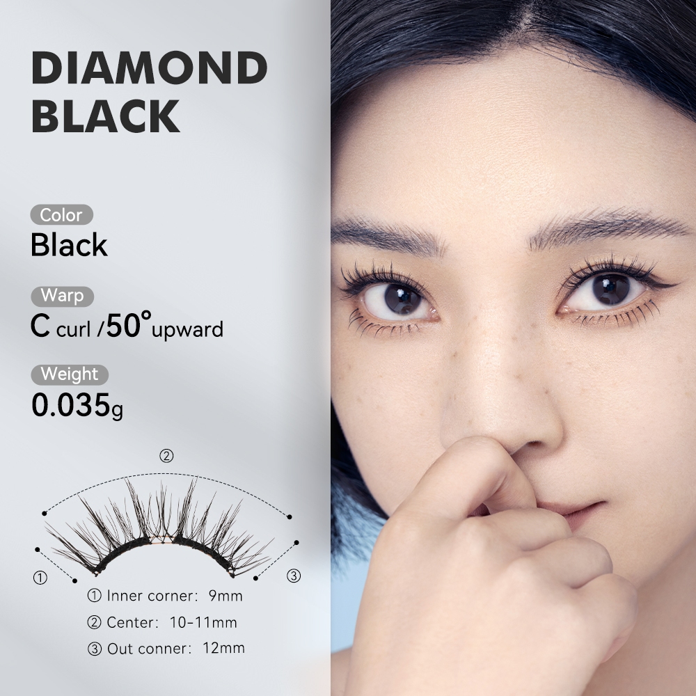 WOSADO SG Soft Magnetic Eyelash Lash False Eyelash - All Designs ...