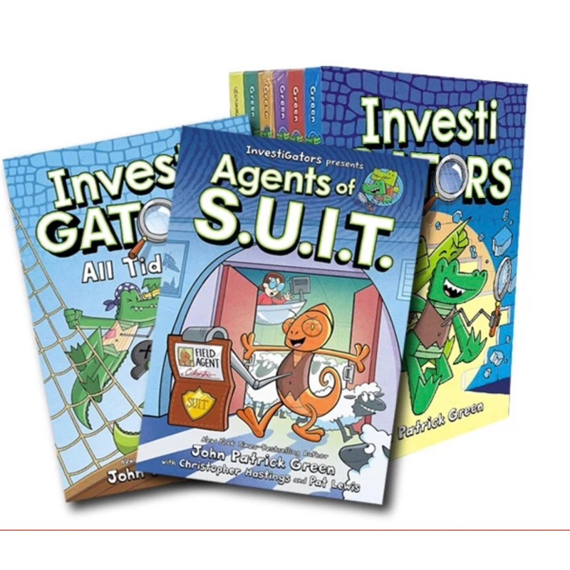 InvestiGators Set + Agents of S.U.I.T. (12 books) | Shopee Singapore