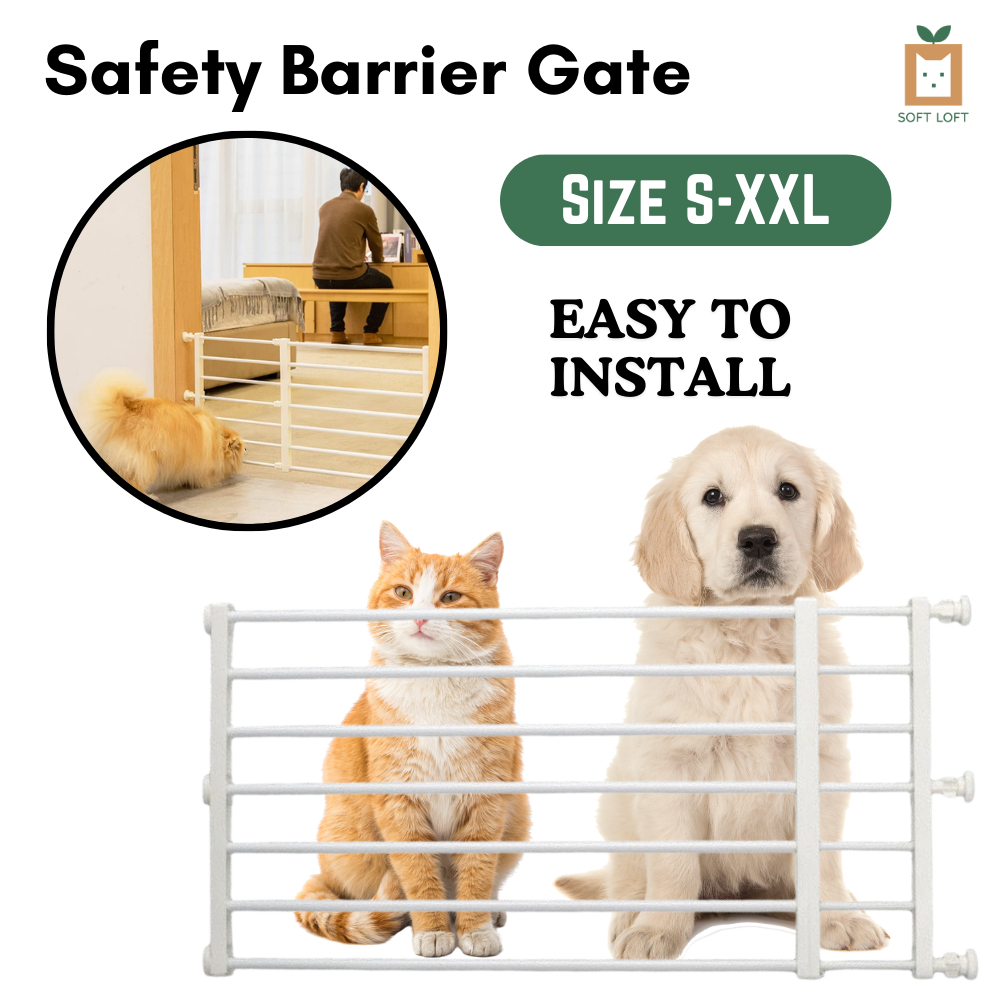 Pets Safety Barrier Gate Pets Fence Gate Multipurpose Gate Cat Dog Gate