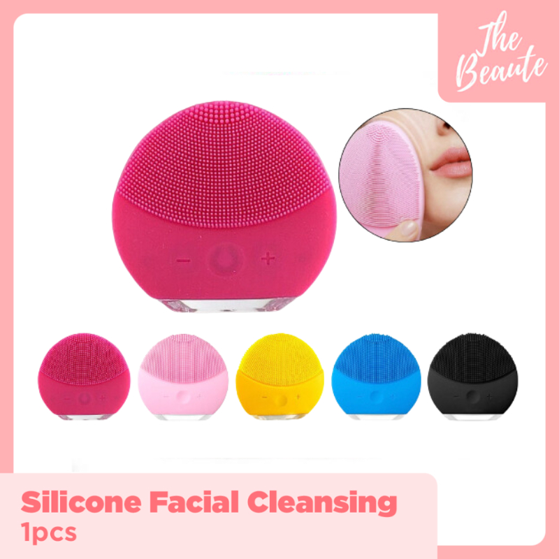 Silicone Facial Cleansing Brush Face Wash Cleanser Exfoliator Sonic