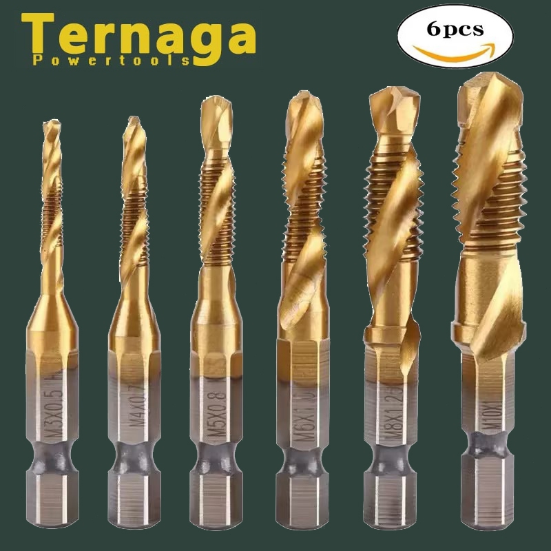 Standard Titanium Coated Hss Steel Drill Bit Set . Without - Australia