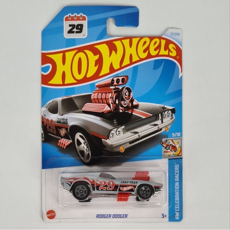 Hot Wheels Rodger Dodger White | Malaysia