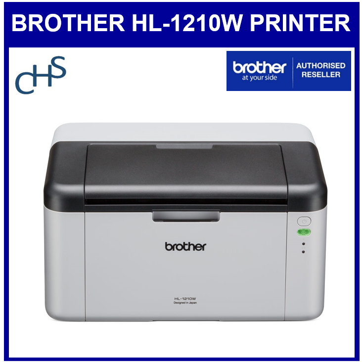 Brother HL-1210W 1210W Wireless Monochrome Laser Printer Print Only 2 ...