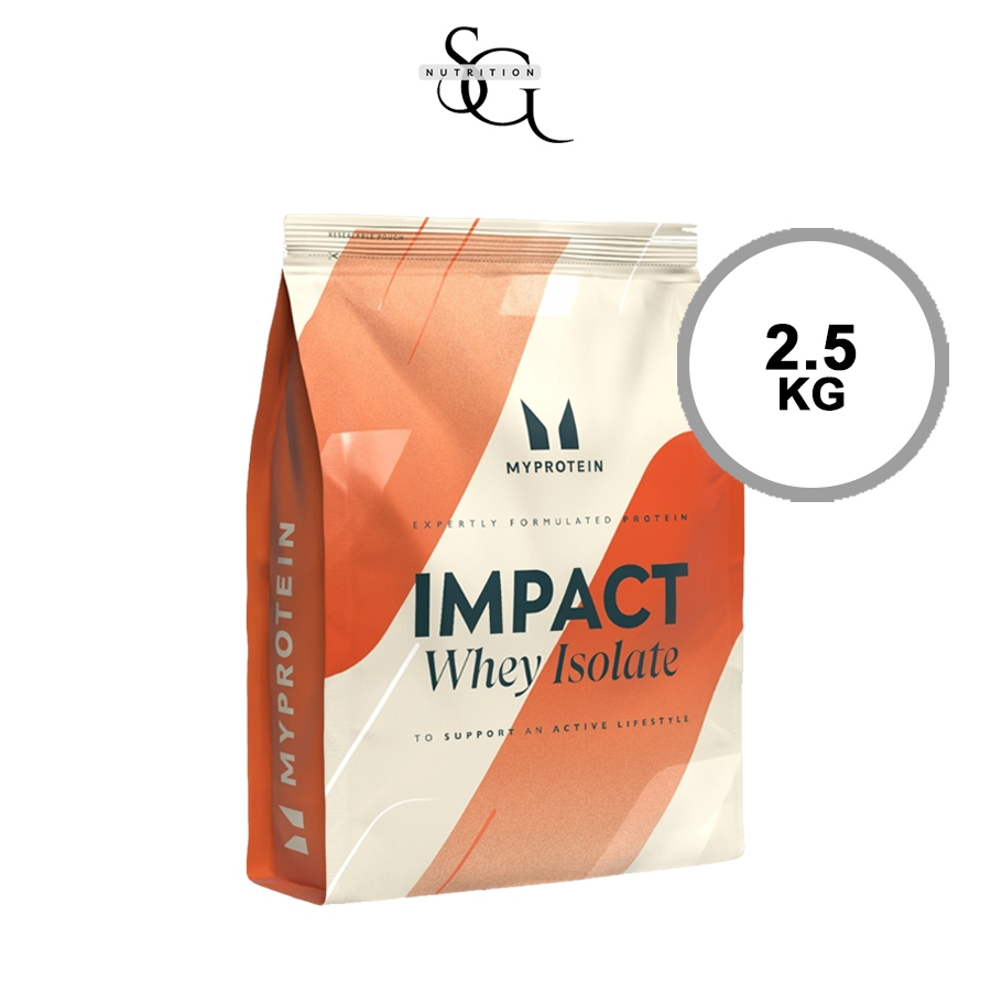 MyProtein Impact Whey Isolate (2.5kg/1kg) - Muscle Growth, Recovery ...