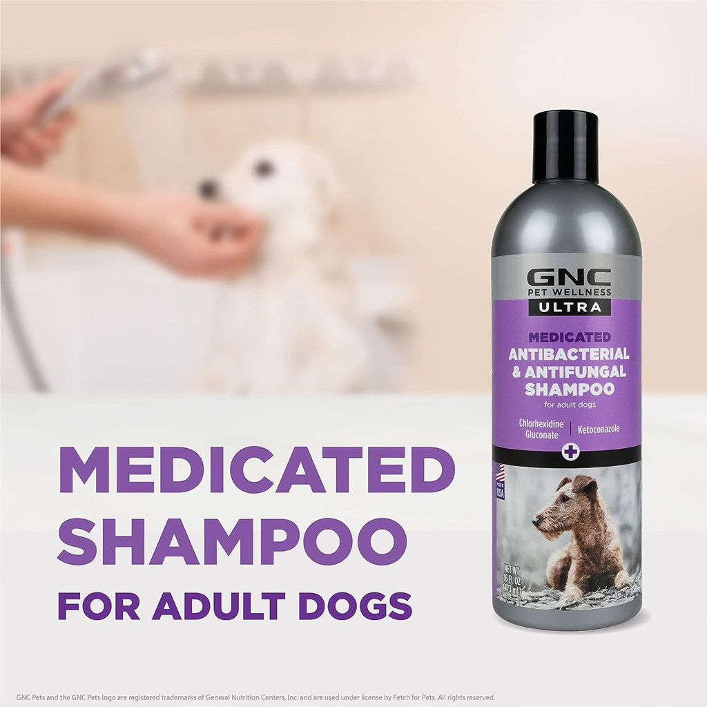 GNC Ultra Medicated Shampoo for Dogs 16oz Shopee Singapore