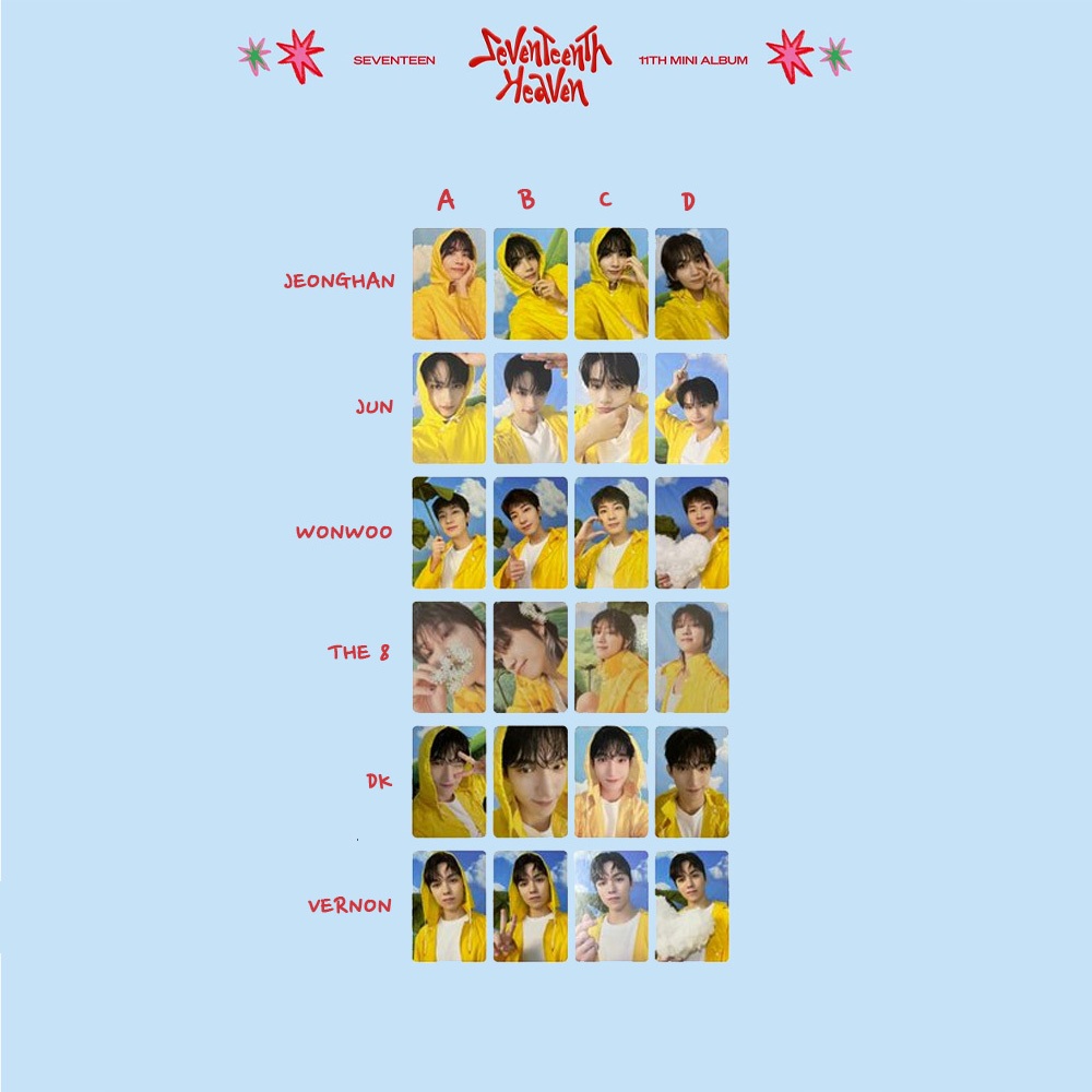 Seventeen Seventeenth Heaven 11th Mini Album Carat Ver (Jun)