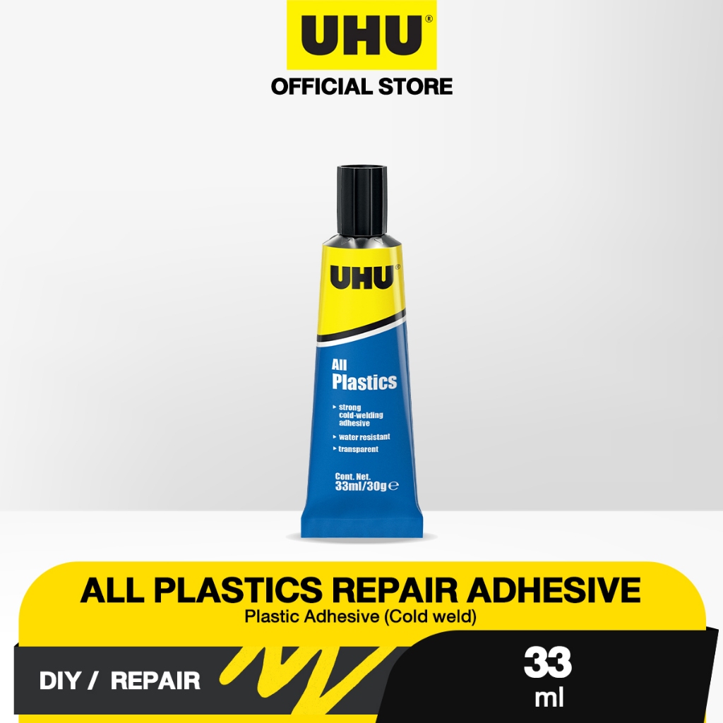 UHU Allplast All Plastics Repair Adhesive, 30g/33ml | Shopee Singapore