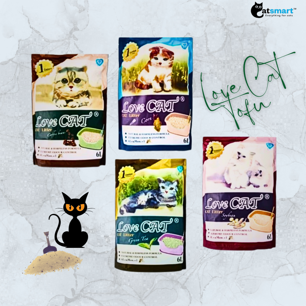 Love Cat Tofu Cat Litter 6L 6 Packs