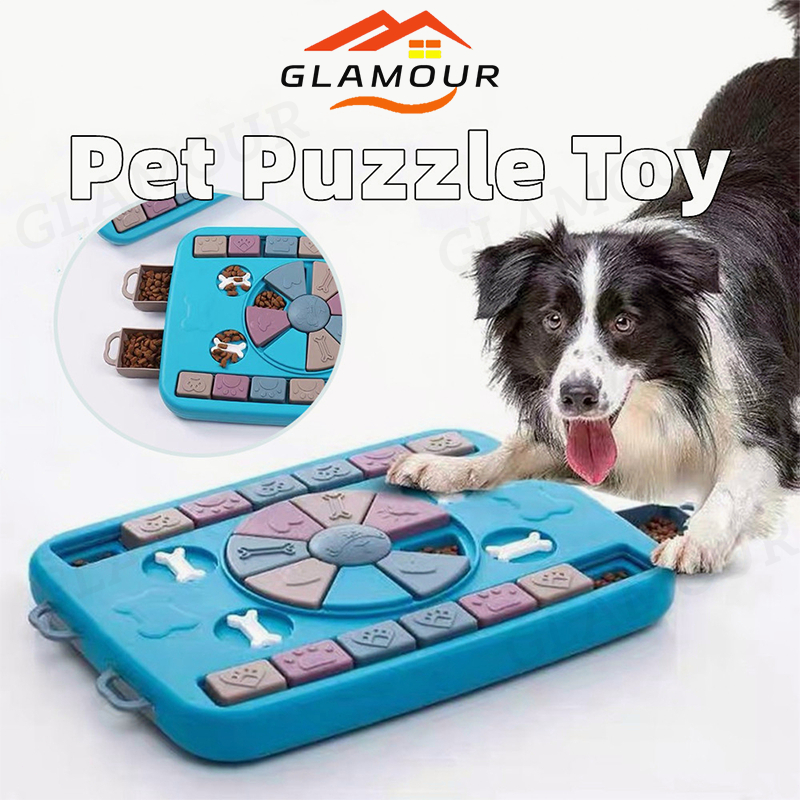 [SG] Interactive Dog Puzzle Toys Pet Food Puzzle Toys Slow Feeder