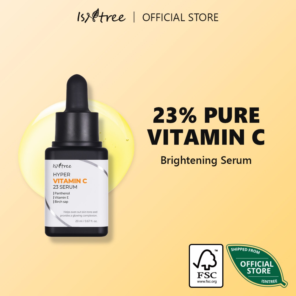 RESTOCKED Isntree Hyper Vitamin C 23 Serum 20ml | Shopee Singapore