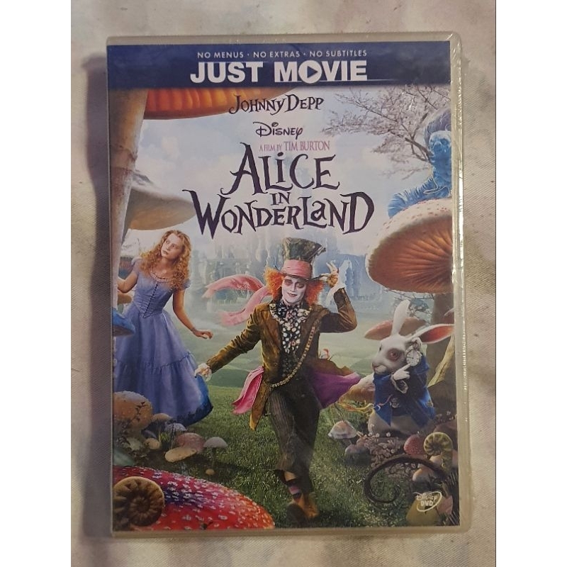Alice In Wonderland English Movie DVD (Brand New) | Shopee Singapore