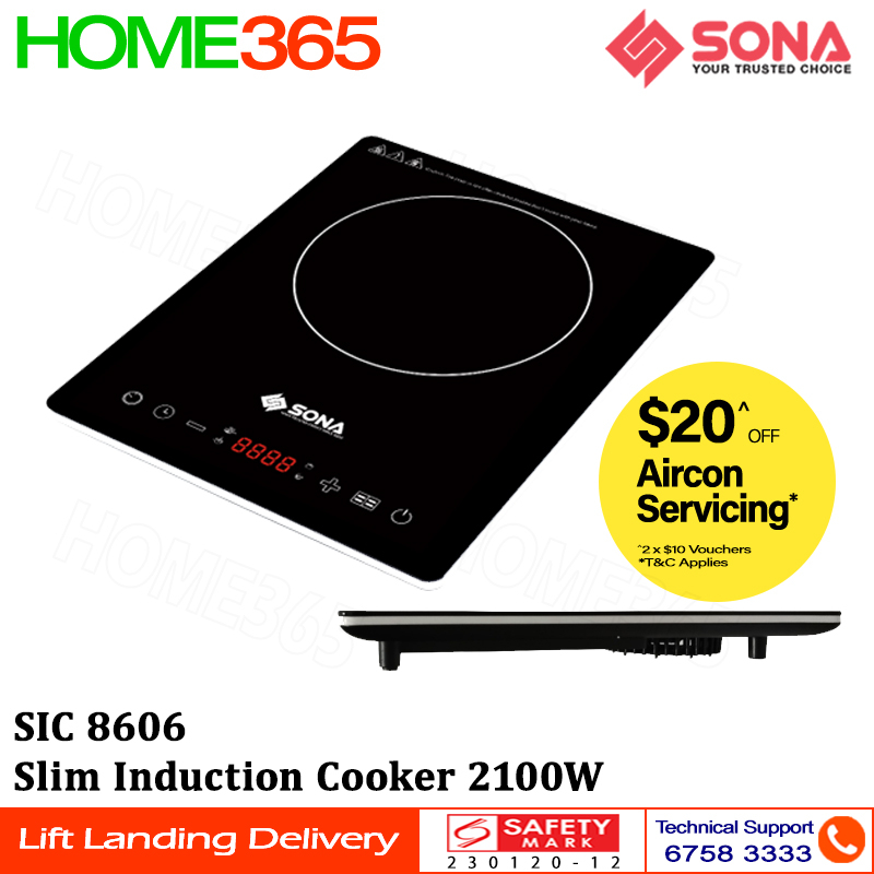 sona slim induction cooker