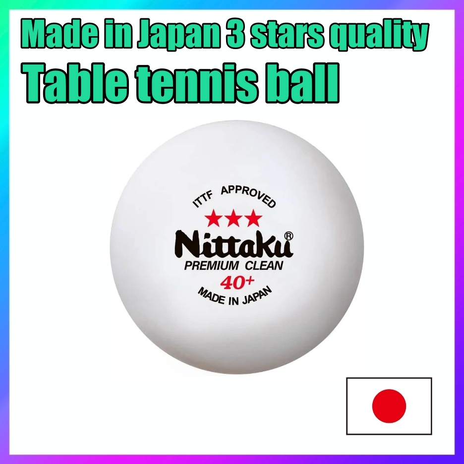 Nittaku Table Tennis Ball Color 3 Star three star Nexcel International