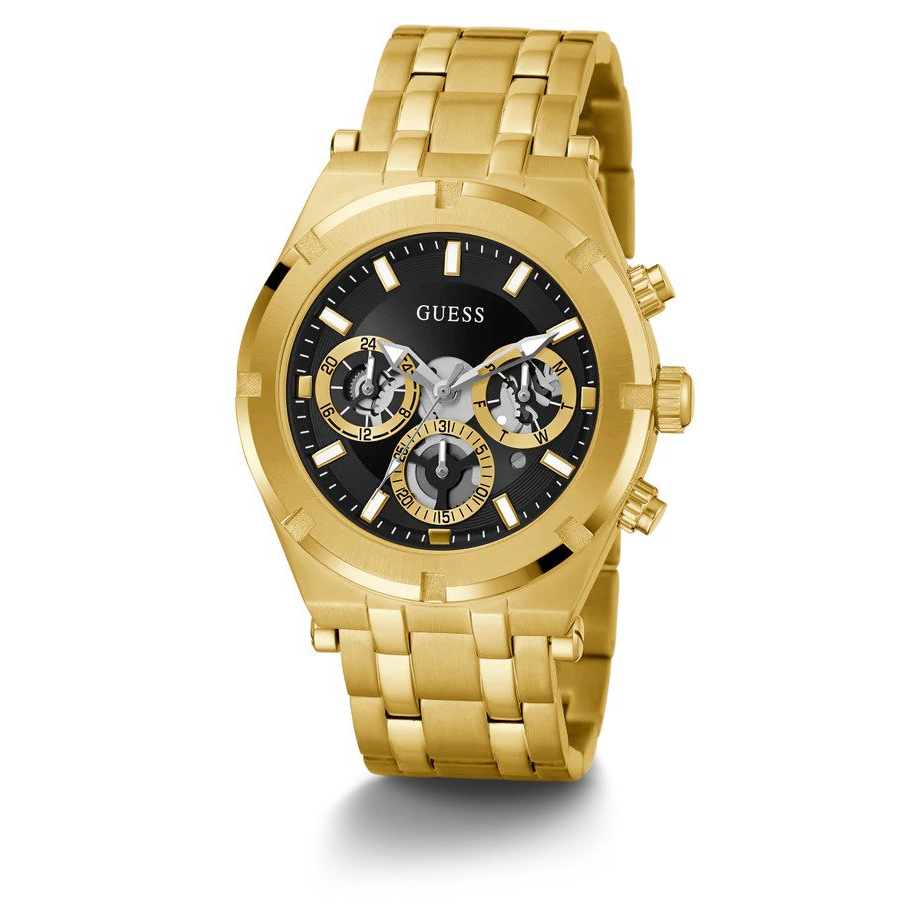 Guess watches black and gold sale
