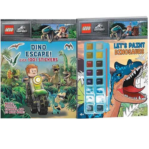 LEGO Jurassic World: Dino Escape!/Let's Paint Dinosaurs (Studiofun ...