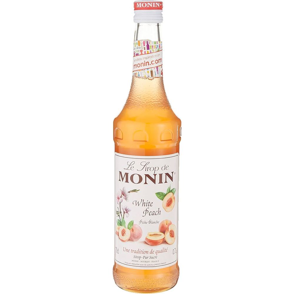 Monin White Peach Syrup 700ml | Shopee Singapore