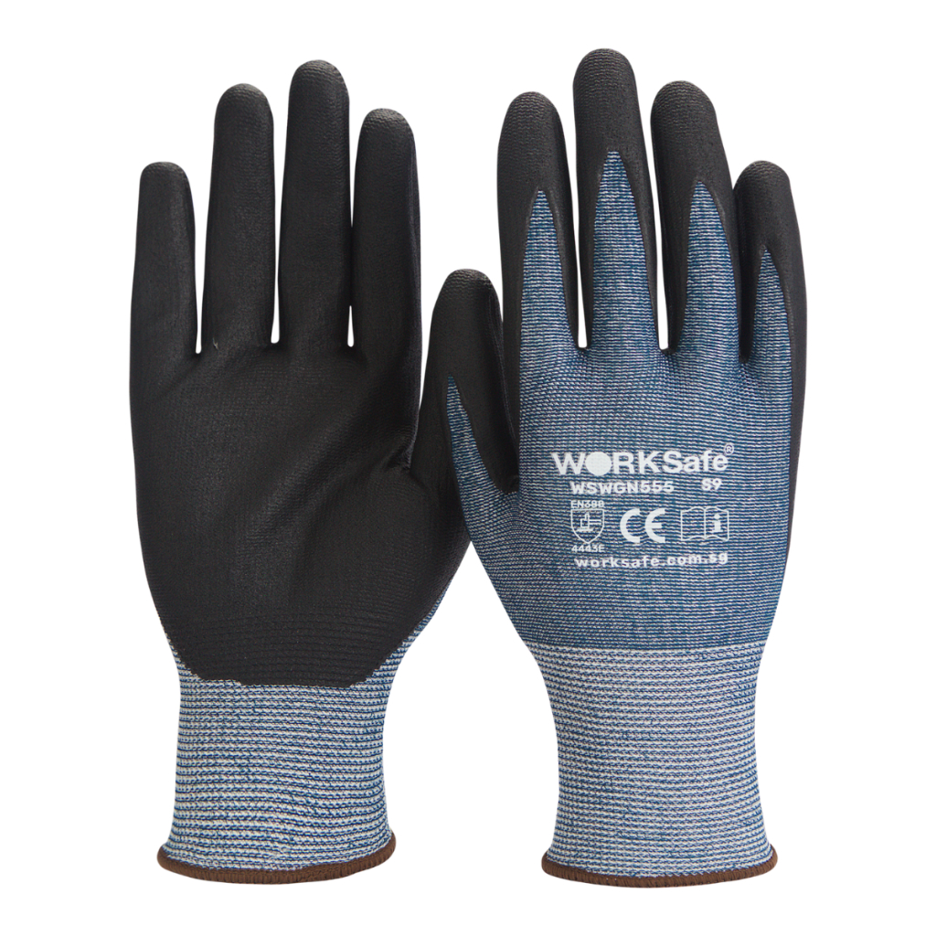 WORKSafe Cut-Resistant Safety Gloves, Lightweight Comfortable Safety Work Gloves - 1 Pair WORKSafe Cut-Resistant Safety Gloves, Lightweight Comfortable Safety Work Gloves - 1 Pair