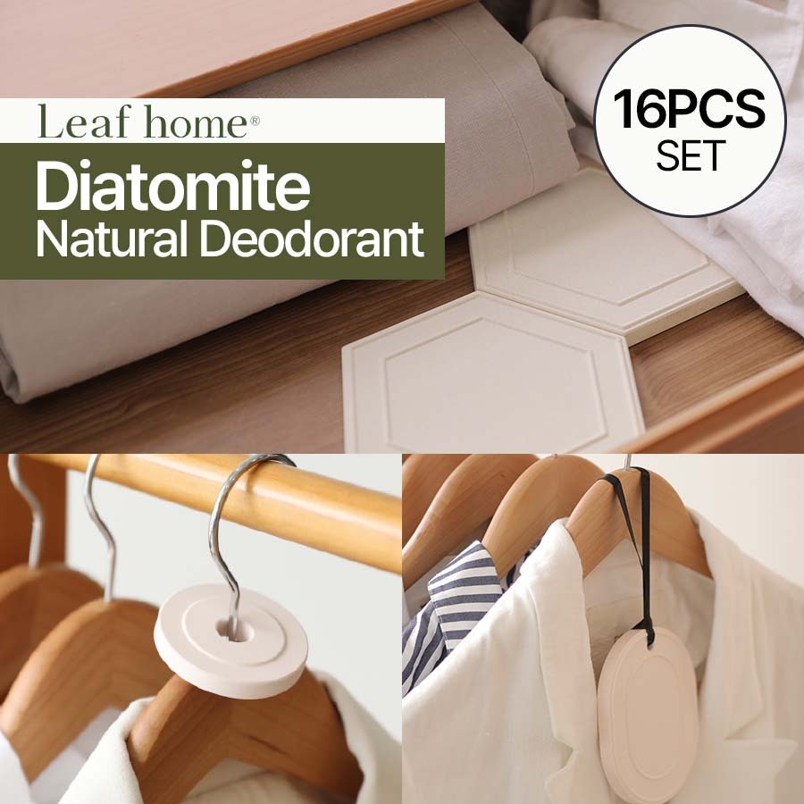 Leafhome Natural Ceramic Deodorizer for Dressroom Set, Non Scents Odor