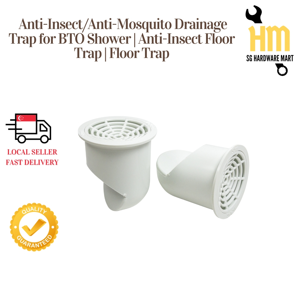 Reusable UPVC Anti-Insect/Anti-Mosquito Drainage Trap for BTO Shower ...
