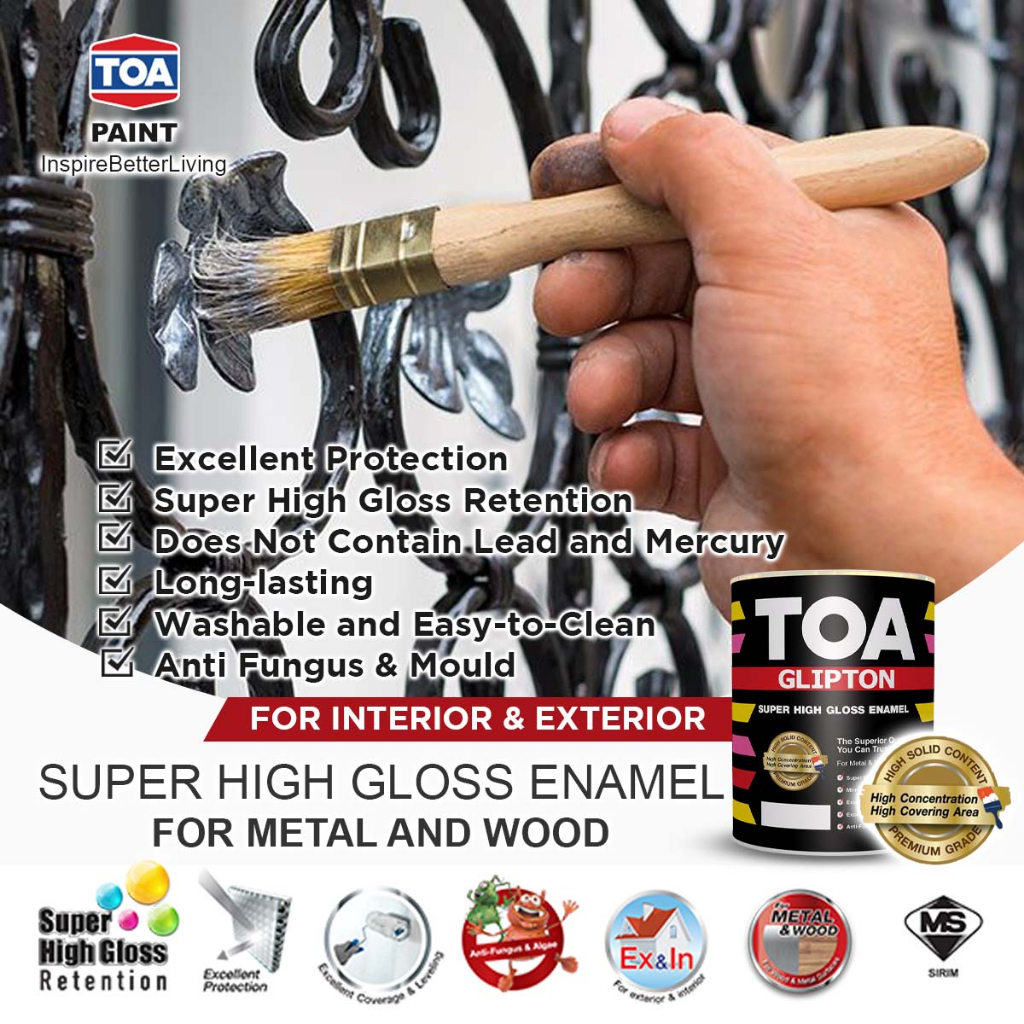 [NO.1 Enamel Paint in SG] TOA Glipton Super High Gloss Multiple