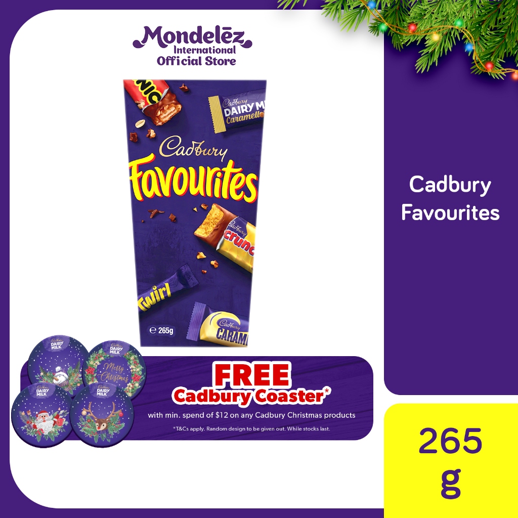 Cadbury Chocolate Favourites 265G | Shopee Singapore