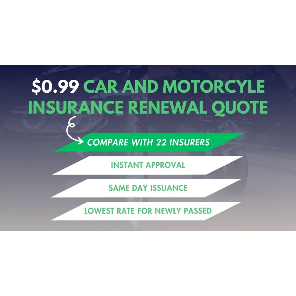 🔥 FREE 30 VOUCHERS! 🔥 Instant 🚗 Car and Motorcycle 🛵 Insurance Renewal