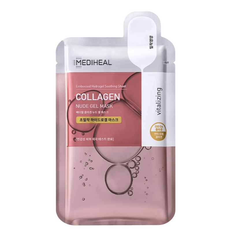 MEDIHEAL Collagen Nude Gel Mask (10 masks) Expiry date 2027.03