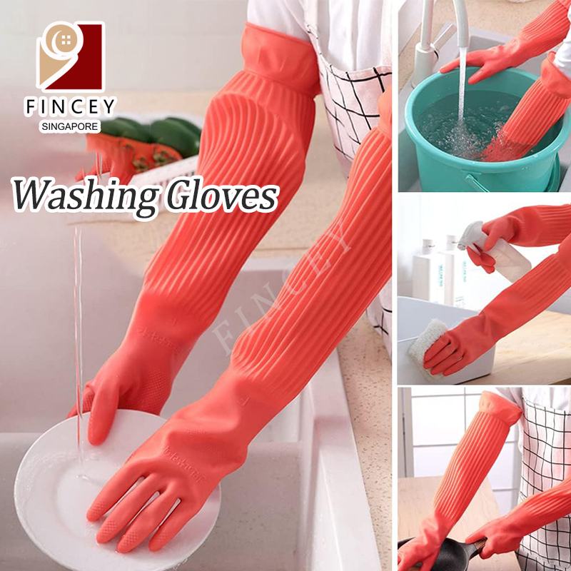 Long sleeve cleaning gloves new arrivals