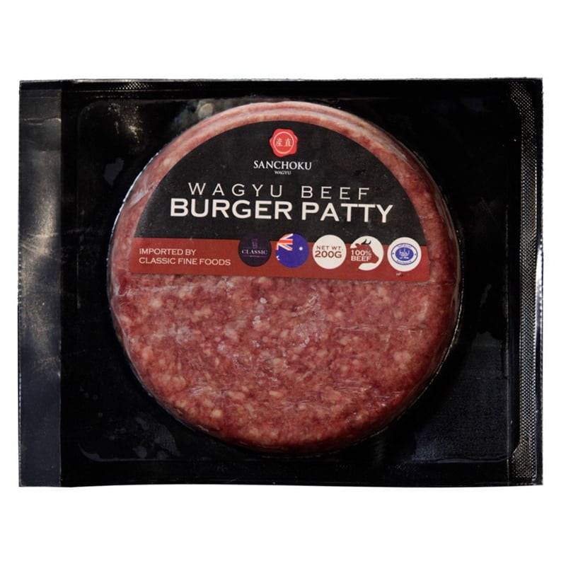 Stanbroke Frozen Wagyu Beef Burger Patty (10 pcs) [Halal] Shopee