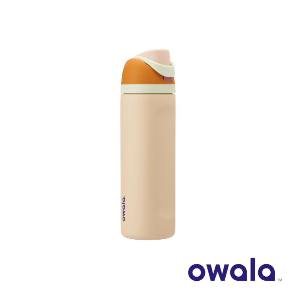 Owala FreeSip 24oz (709ml) Insulated Stainless Steel Water Bottle with ...