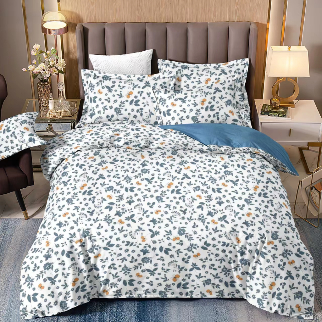 2024 New Bedsheet Set Thin Soft Breathable Bedsheet Set & Quilt Cover ...