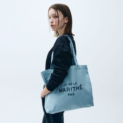 バッグ・カバンその他 Marithe + Francois Girbaud JE NE LA ECO BAG light blue Marithe] 25'SS JE NE LA Eco Bag (5 Color) *SEASONAL LIMITED