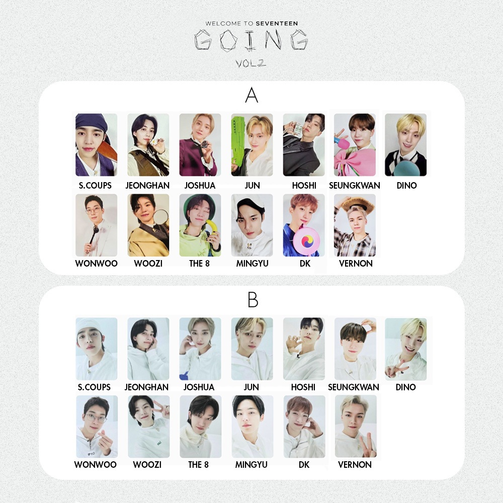 GOING SEVENTEEN MAGAZINE vol.2 トレカコンプ GOING SEVENTEEN MAGAZINE vol.2 トレカコンプ - メルカリ