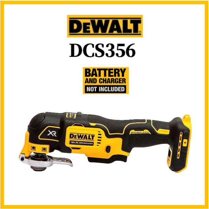 DEWALT DCS356 18v XR Brushless Oscillating MultiTool (Tool Only) Shopee Singapore