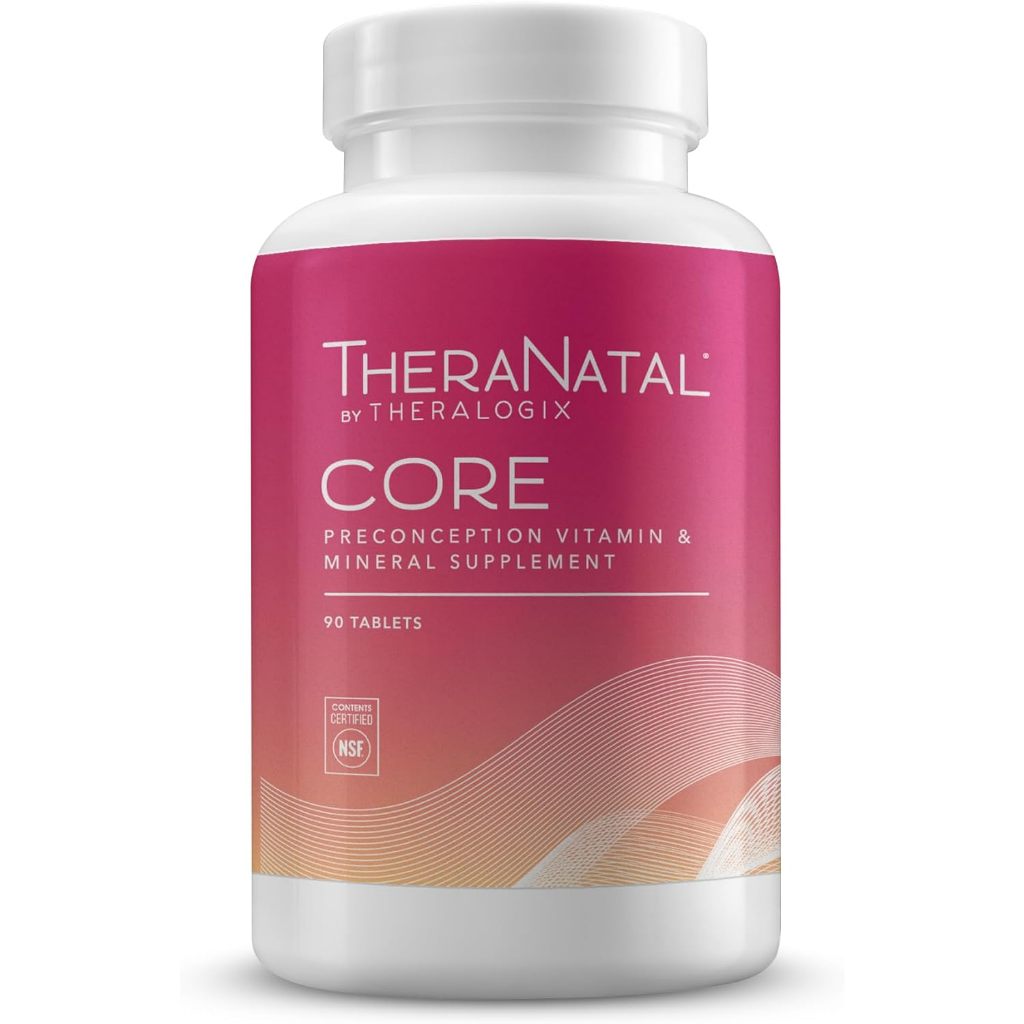 TheraNatal Core Preconception Prenatal Vitamin 90 Tablets Prenatal