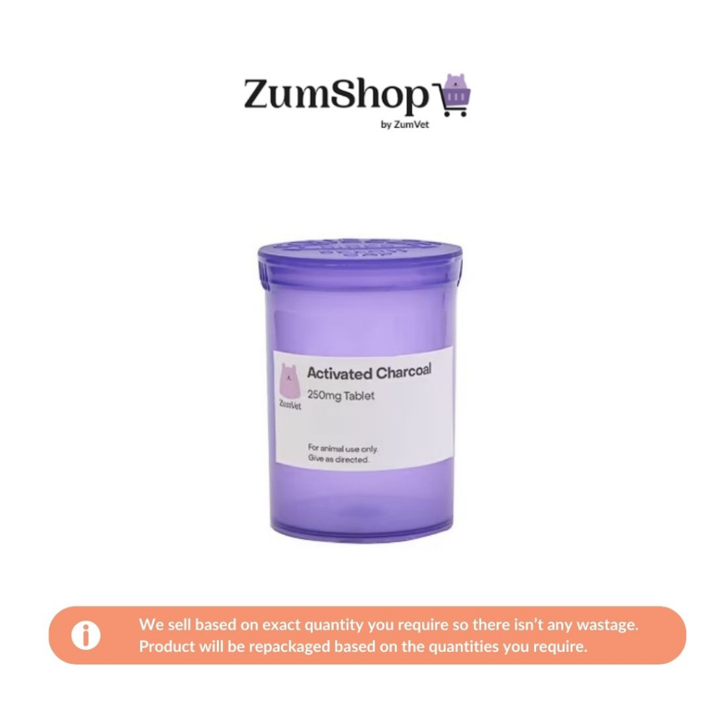 [SG stock] Activated Charcoal 250mg Tablet (Diarrhea/Toxin/Poison