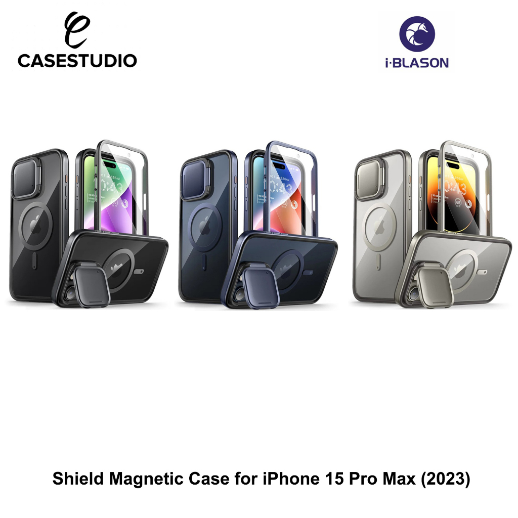 Custodia I-Blason Ares Per IPhone 12 Pro Max 6,7 Pollici  Versione 2020 Custodia Rigida Trasparente A Doppio Strato Con Protezione Schermo Integ~p104544309