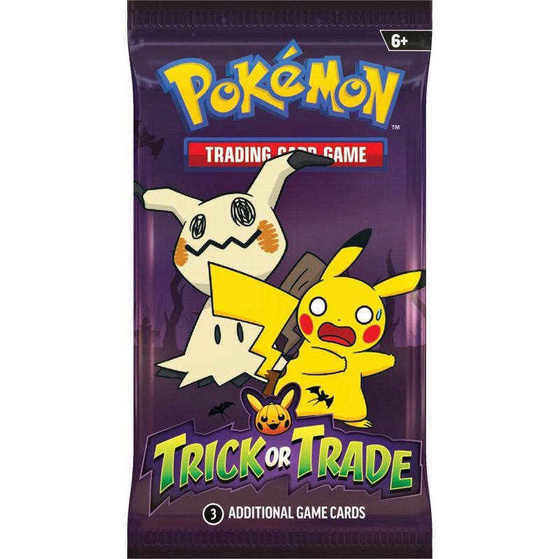 pokemon halloween booster box 2023 Trick or Trade Gengar & Pikachu Perfect for handing out to trick Trick or Trade Booster Pack
