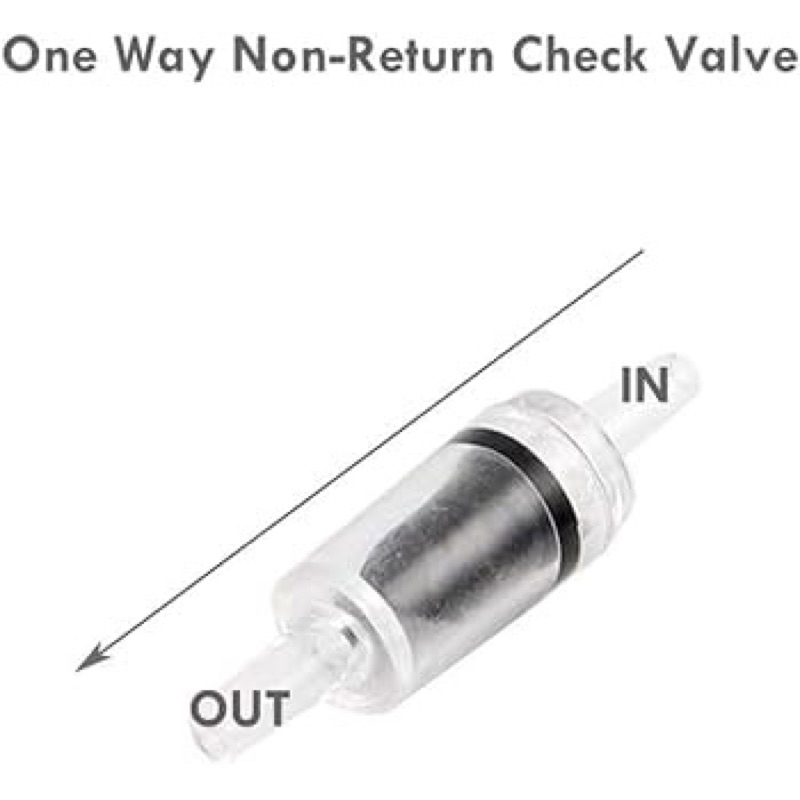 SG READY STOCK Aquarium One Way Check Valve NonReturn Fish Tank Air