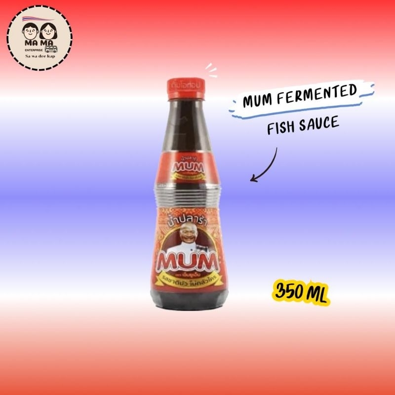 MUM Plara Fermented Fish Sauce Halal (350ml) น้ำปลาร้าหม่ำ | Shopee ...