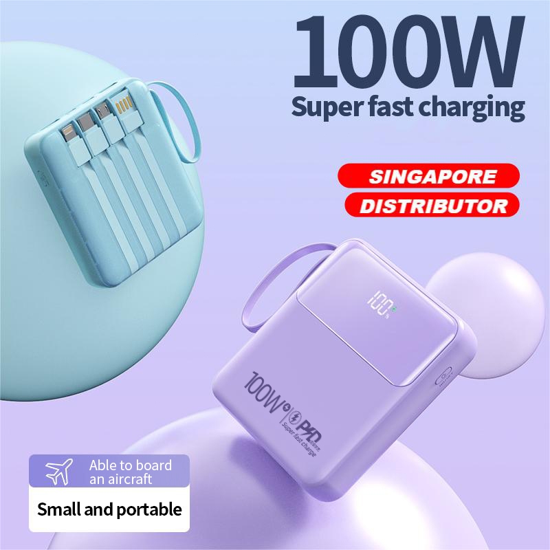 Mini 100W Large Capacity Lightweight and Portable Power Bank[Singapore