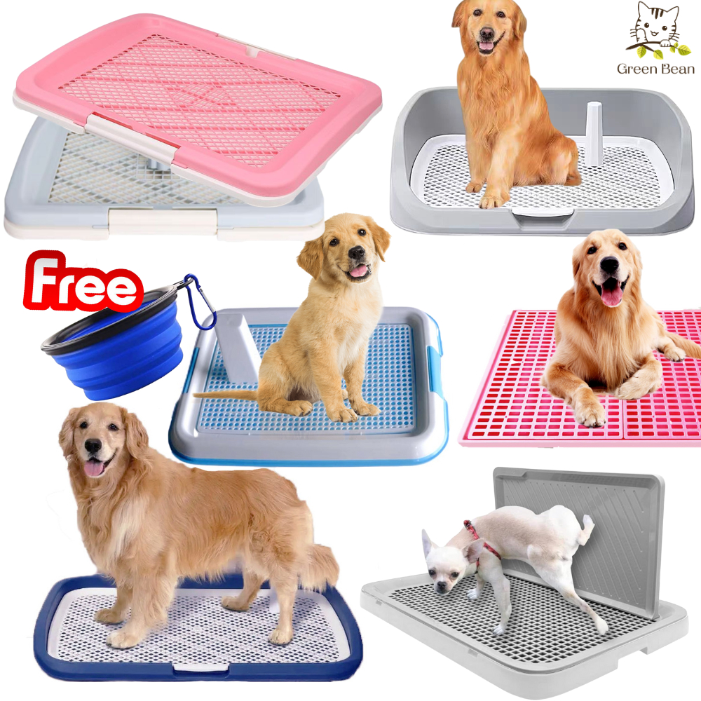 [SG STOCK] Dog Pee Tray Training Potty For Pets / Dogs / Rabbits / Dog Toilet / Urinary Inducer