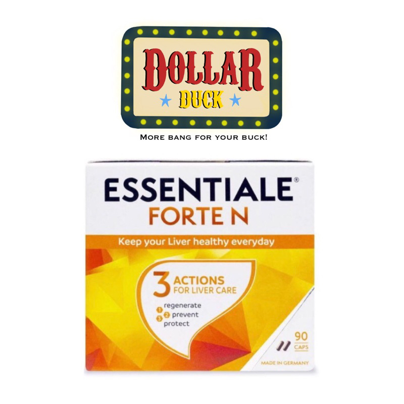 German Made Essentiale Forte N 90s - For Liver Health (2025 Expiry ...